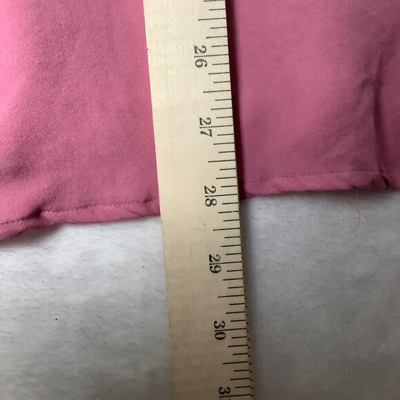 Lane Bryant Silk Blouse Women 26/28 Long Sleeve Flowy Button Front High Low - Picture 4 of 7